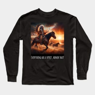 Native american wisdom Long Sleeve T-Shirt